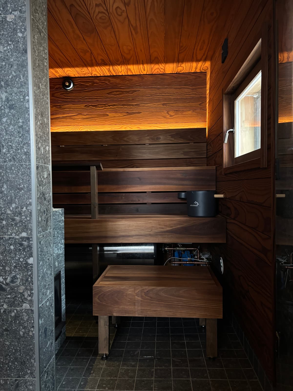 Sauna referenssi kuva.